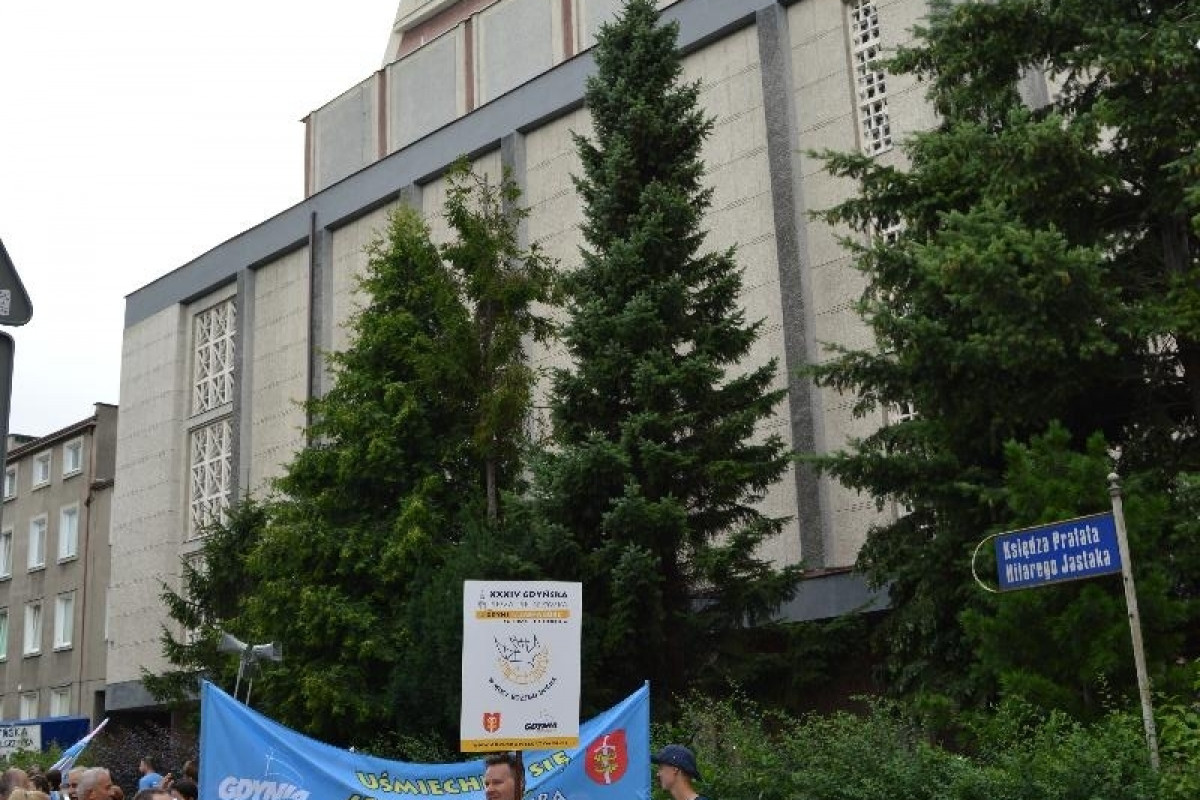 Pielgrzymka 2019 Dzień pierwszy - Gdynia - Chwaszczyno - Żukowo