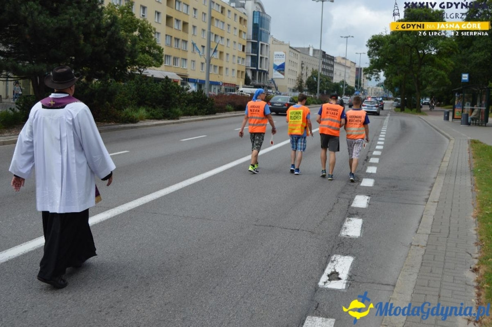 Pielgrzymka 2019 Dzień pierwszy - Gdynia - Chwaszczyno - Żukowo