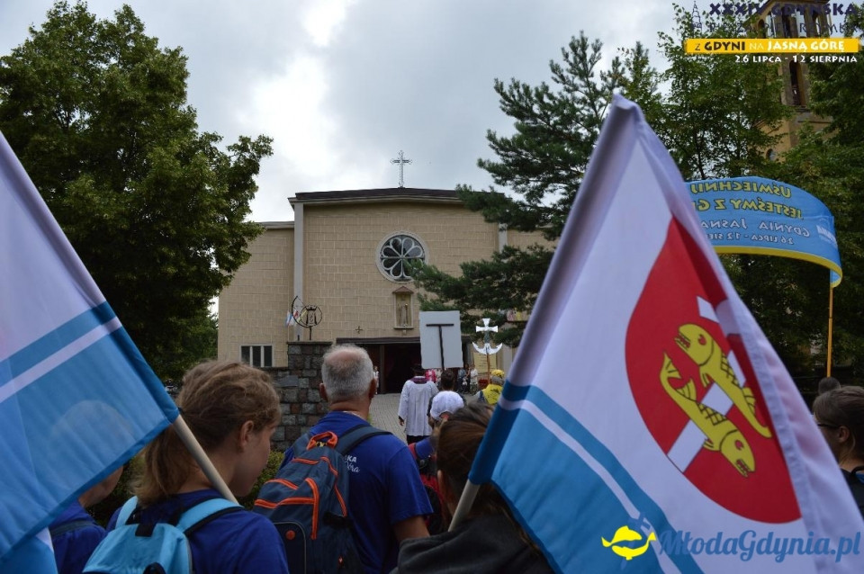 Pielgrzymka 2019 Dzień pierwszy - Gdynia - Chwaszczyno - Żukowo
