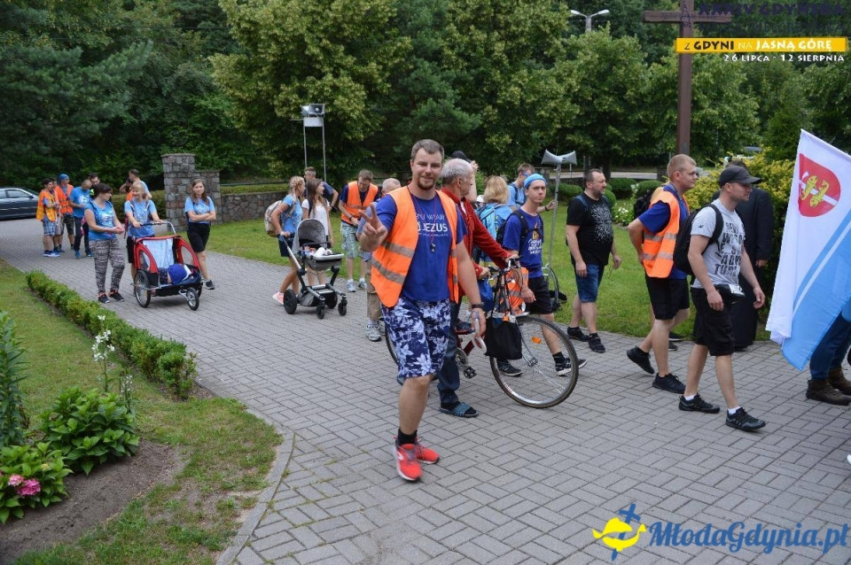 Pielgrzymka 2019 Dzień pierwszy - Gdynia - Chwaszczyno - Żukowo