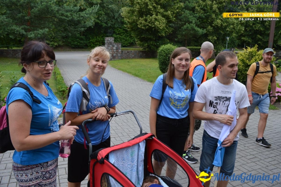 Pielgrzymka 2019 Dzień pierwszy - Gdynia - Chwaszczyno - Żukowo