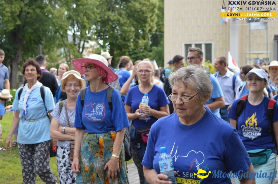 Pielgrzymka 2019 Dzień pierwszy - Gdynia - Chwaszczyno - Żukowo