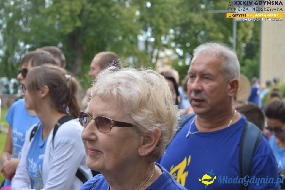 Pielgrzymka 2019 Dzień pierwszy - Gdynia - Chwaszczyno - Żukowo