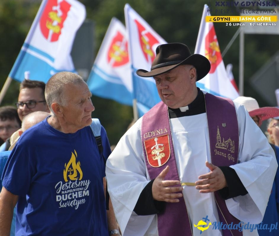 Pielgrzymka 2019 Dzień pierwszy - Gdynia - Chwaszczyno - Żukowo