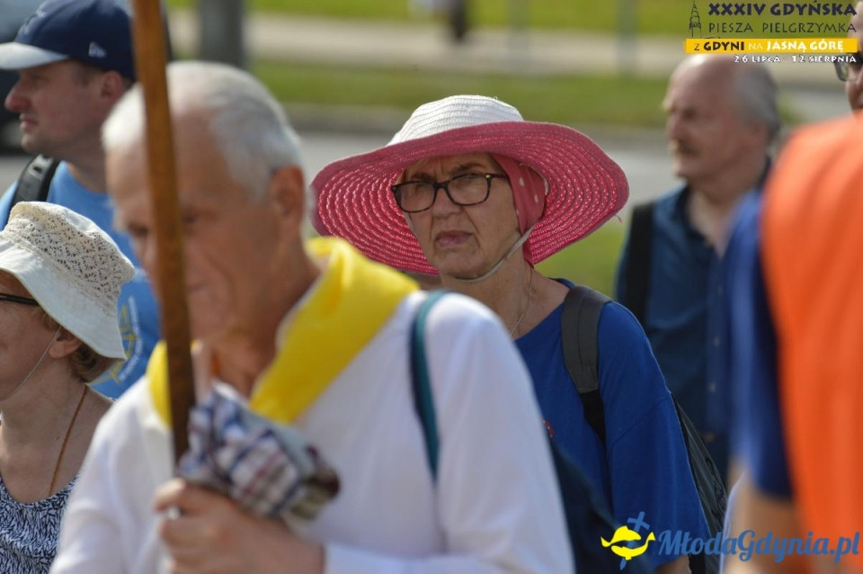 Pielgrzymka 2019 Dzień pierwszy - Gdynia - Chwaszczyno - Żukowo