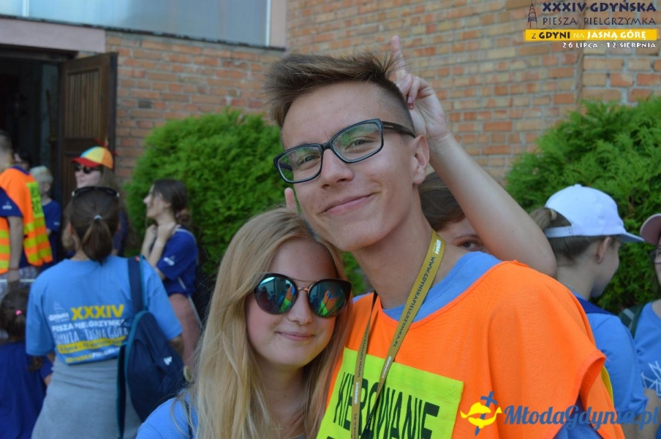 Pielgrzymka 2019 Dzień pierwszy - Gdynia - Chwaszczyno - Żukowo