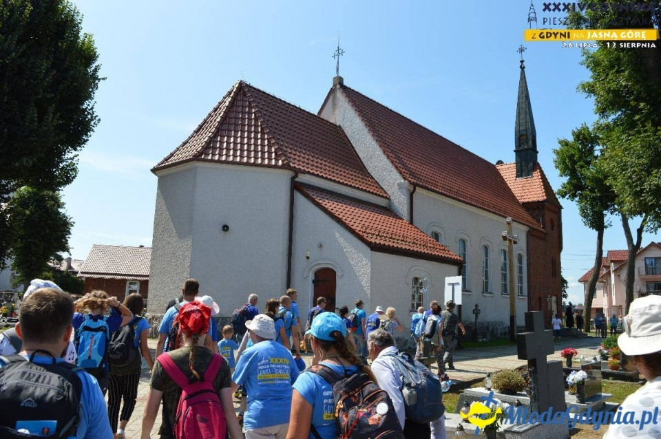 Pielgrzymka 2019 Dzień pierwszy - Gdynia - Chwaszczyno - Żukowo