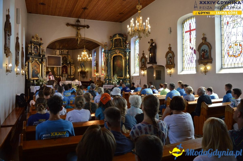 Pielgrzymka 2019 Dzień pierwszy - Gdynia - Chwaszczyno - Żukowo