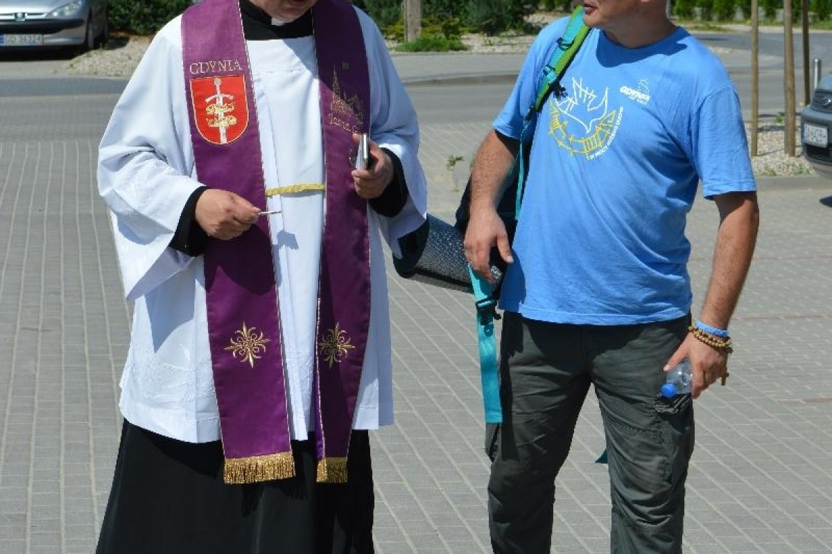 Pielgrzymka 2019 Dzień pierwszy - Gdynia - Chwaszczyno - Żukowo