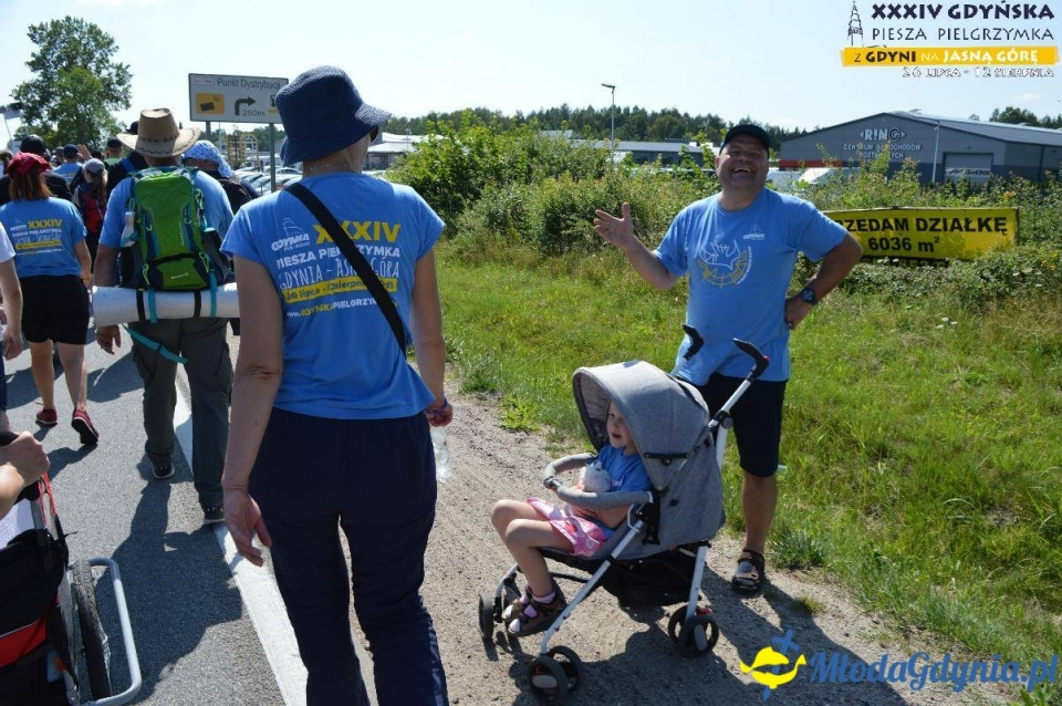 Pielgrzymka 2019 Dzień pierwszy - Gdynia - Chwaszczyno - Żukowo