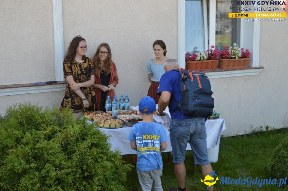 Pielgrzymka 2019 Dzień pierwszy - Gdynia - Chwaszczyno - Żukowo