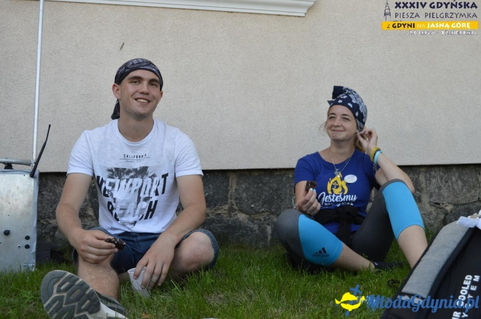 Pielgrzymka 2019 Dzień pierwszy - Gdynia - Chwaszczyno - Żukowo