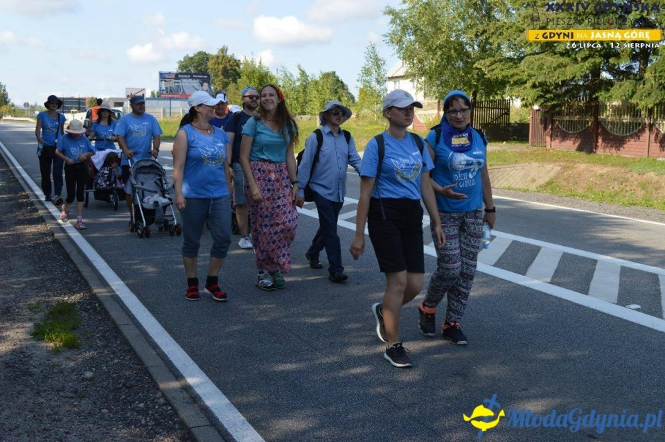 Pielgrzymka 2019 Dzień pierwszy - Gdynia - Chwaszczyno - Żukowo
