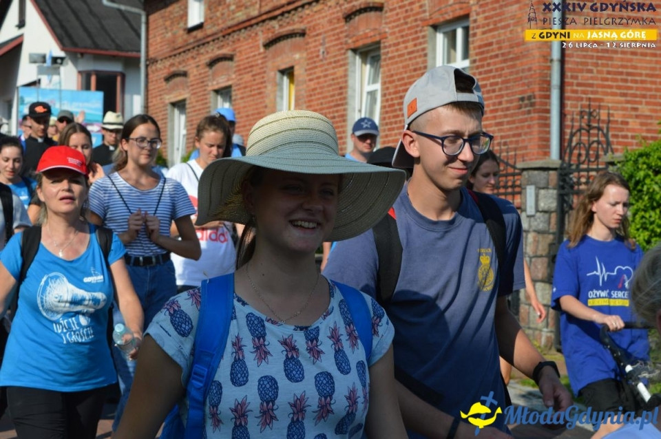 Pielgrzymka 2019 Dzień pierwszy - Gdynia - Chwaszczyno - Żukowo