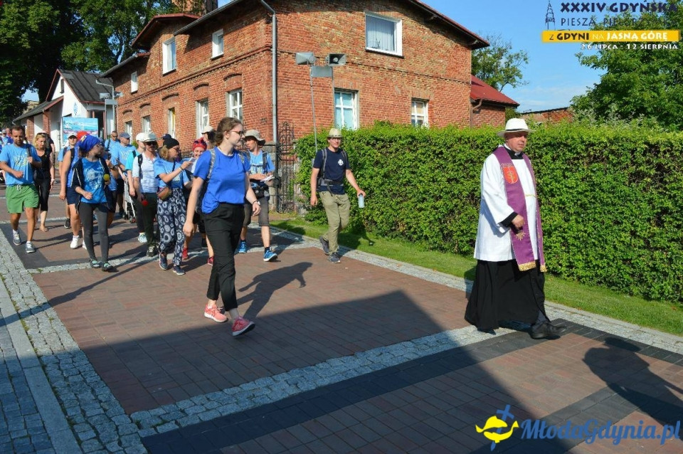 Pielgrzymka 2019 Dzień pierwszy - Gdynia - Chwaszczyno - Żukowo