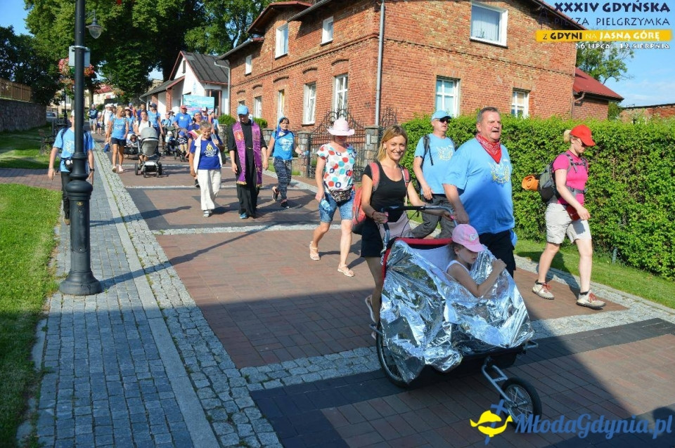 Pielgrzymka 2019 Dzień pierwszy - Gdynia - Chwaszczyno - Żukowo