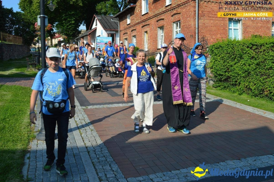 Pielgrzymka 2019 Dzień pierwszy - Gdynia - Chwaszczyno - Żukowo