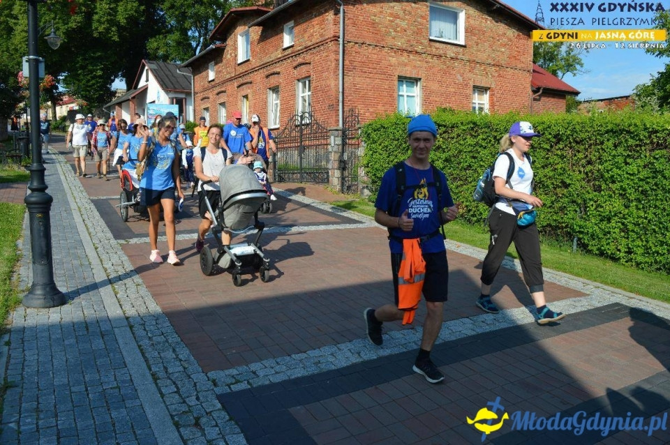 Pielgrzymka 2019 Dzień pierwszy - Gdynia - Chwaszczyno - Żukowo