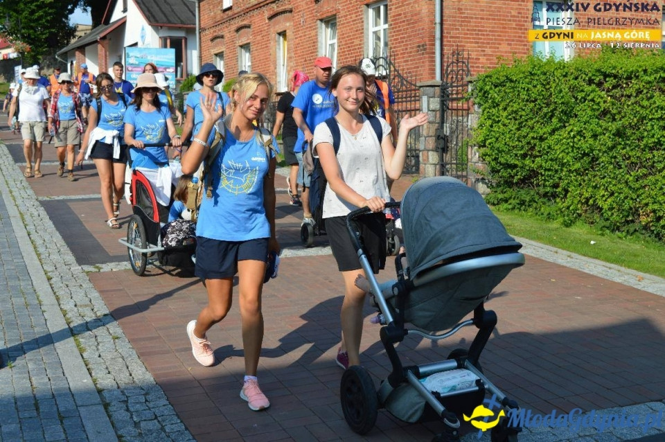 Pielgrzymka 2019 Dzień pierwszy - Gdynia - Chwaszczyno - Żukowo