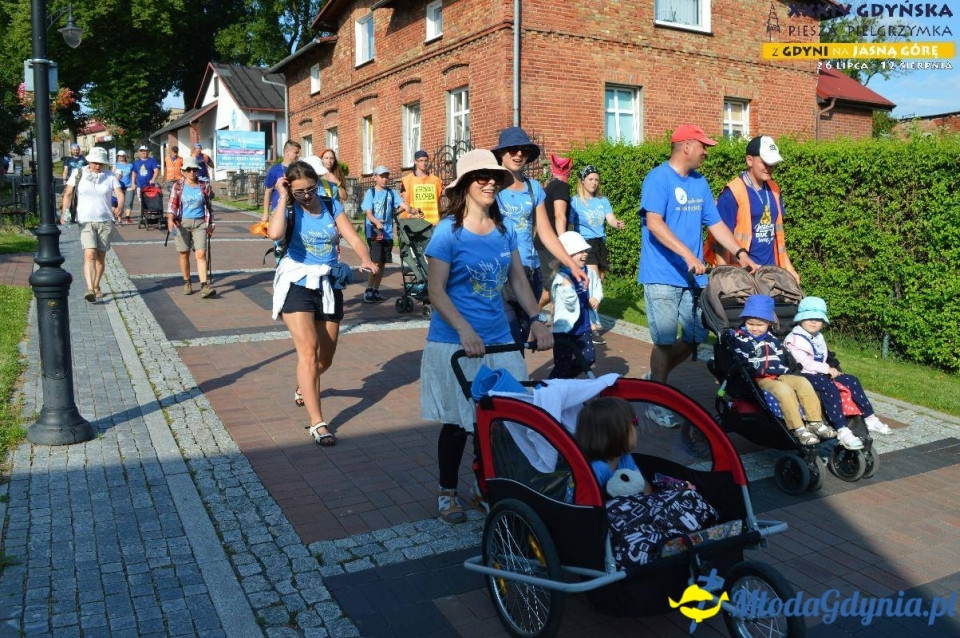 Pielgrzymka 2019 Dzień pierwszy - Gdynia - Chwaszczyno - Żukowo