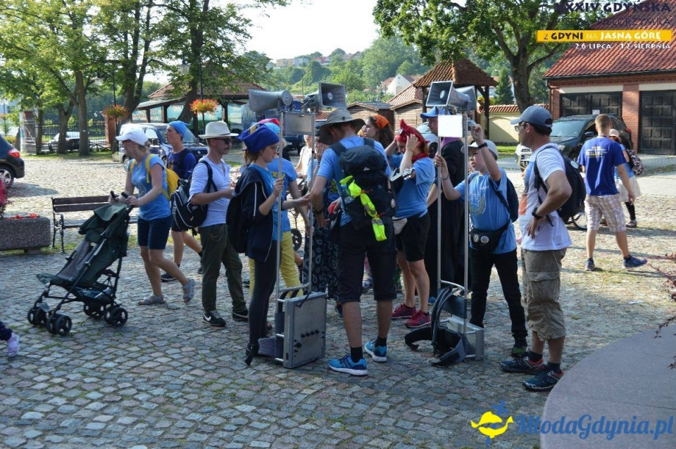 Pielgrzymka 2019 Dzień pierwszy - Gdynia - Chwaszczyno - Żukowo