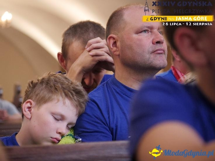 Pielgrzymka 2019 Dzień drugi - Żukowo - Hopowo - Przywidz