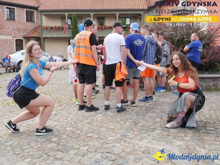 Pielgrzymka 2019 Dzień drugi - Żukowo - Hopowo - Przywidz