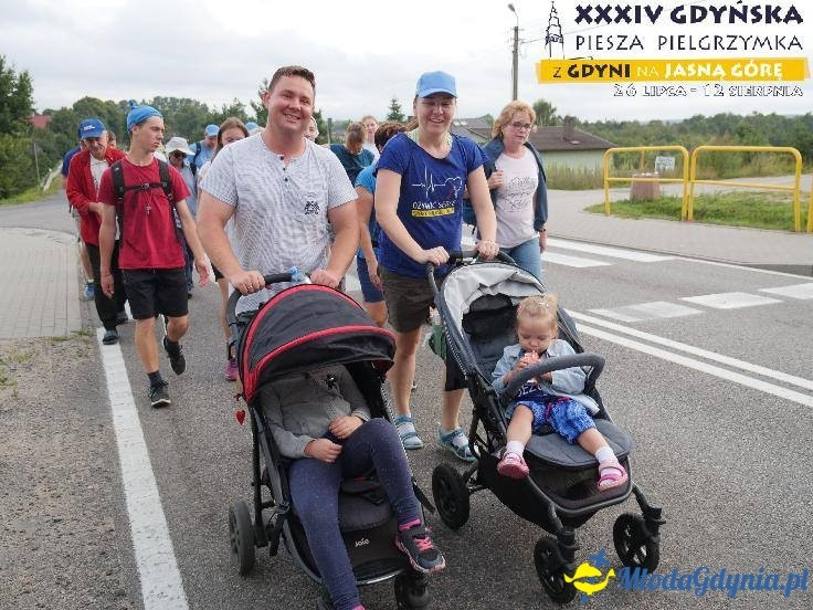 Pielgrzymka 2019 Dzień drugi - Żukowo - Hopowo - Przywidz