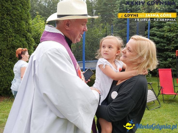 Pielgrzymka 2019 Dzień drugi - Żukowo - Hopowo - Przywidz