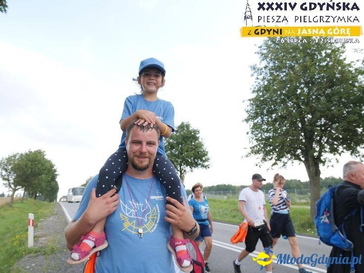 Pielgrzymka 2019 Dzień drugi - Żukowo - Hopowo - Przywidz