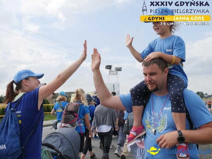 Pielgrzymka 2019 Dzień drugi - Żukowo - Hopowo - Przywidz