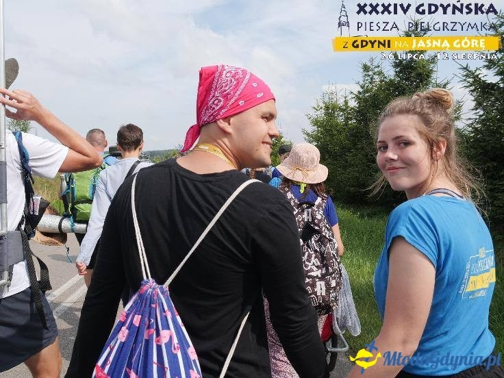 Pielgrzymka 2019 Dzień drugi - Żukowo - Hopowo - Przywidz