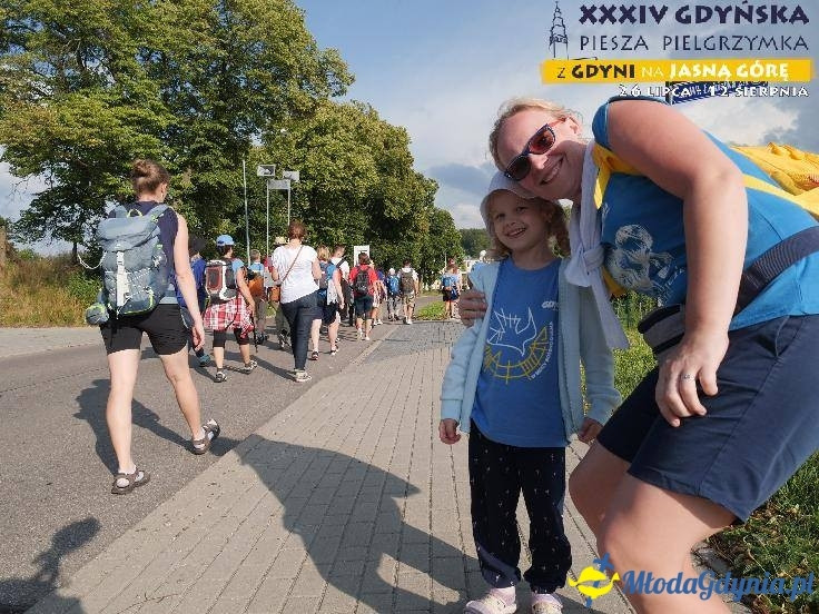 Pielgrzymka 2019 Dzień drugi - Żukowo - Hopowo - Przywidz