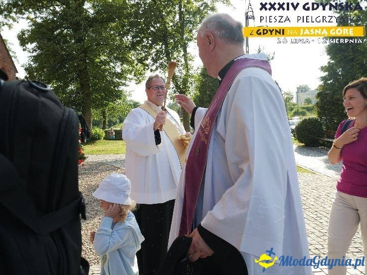 Pielgrzymka 2019 Dzień drugi - Żukowo - Hopowo - Przywidz