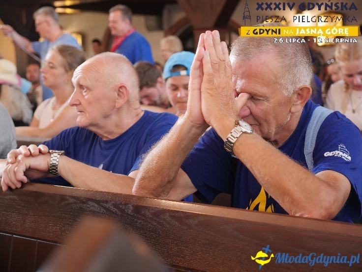 Pielgrzymka 2019 Dzień drugi - Żukowo - Hopowo - Przywidz