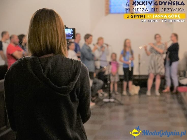 Pielgrzymka 2019 Dzień drugi - Żukowo - Hopowo - Przywidz