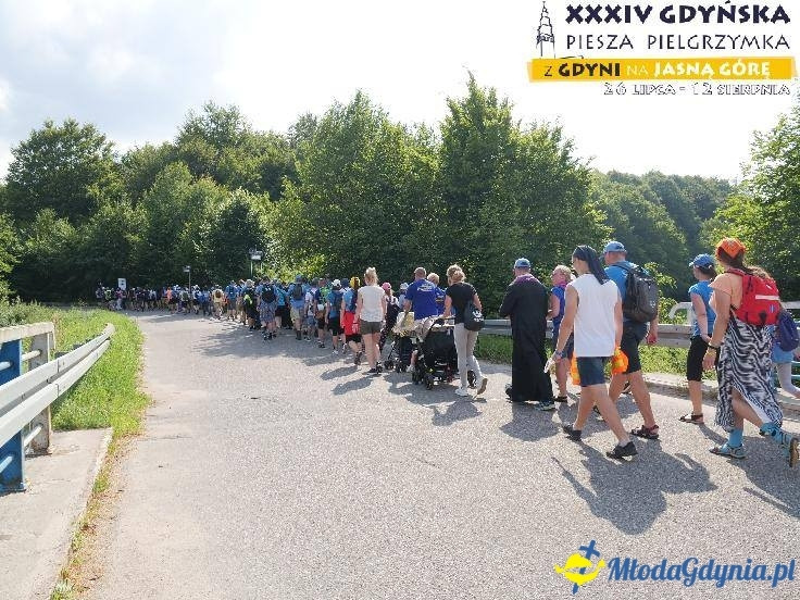 Pielgrzymka 2019 Dzień trzeci - Przywidz - Wysin - Pogódki