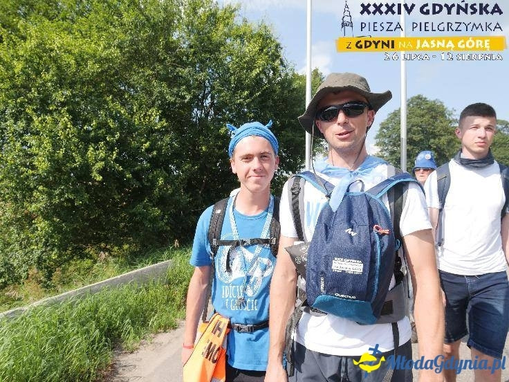 Pielgrzymka 2019 Dzień trzeci - Przywidz - Wysin - Pogódki