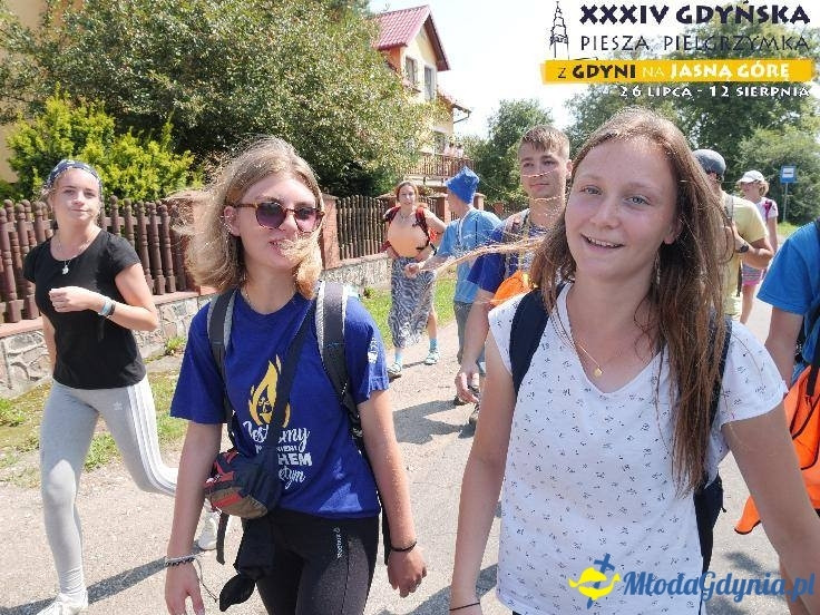 Pielgrzymka 2019 Dzień trzeci - Przywidz - Wysin - Pogódki