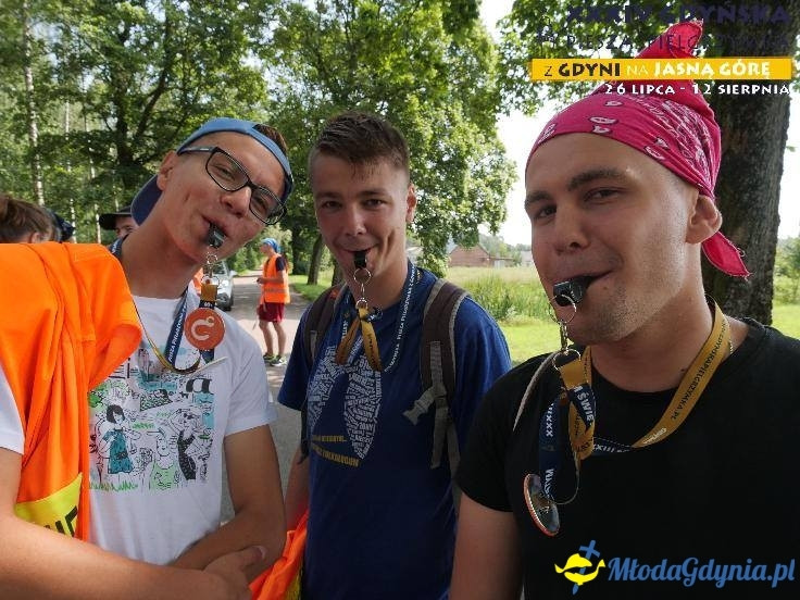 Pielgrzymka 2019 Dzień trzeci - Przywidz - Wysin - Pogódki