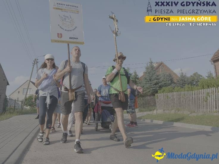Pielgrzymka 2019 Dzień trzeci - Przywidz - Wysin - Pogódki