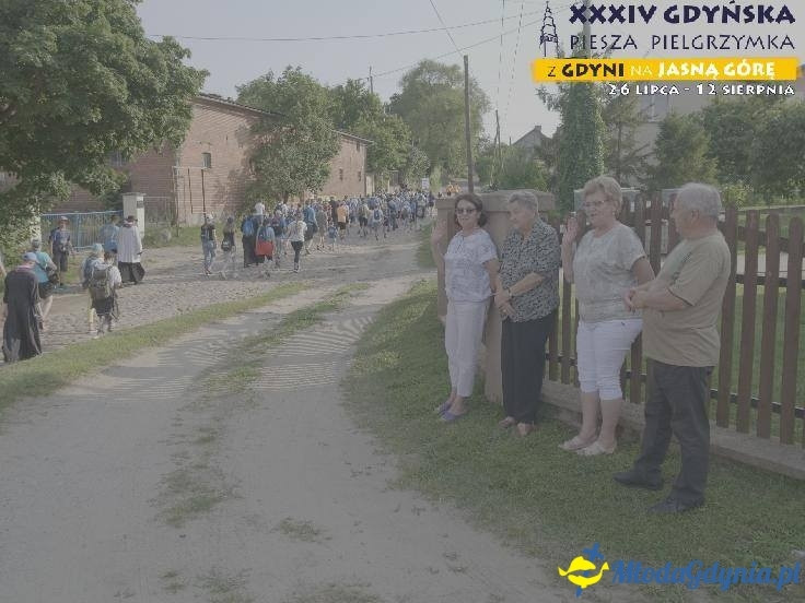Pielgrzymka 2019 Dzień trzeci - Przywidz - Wysin - Pogódki