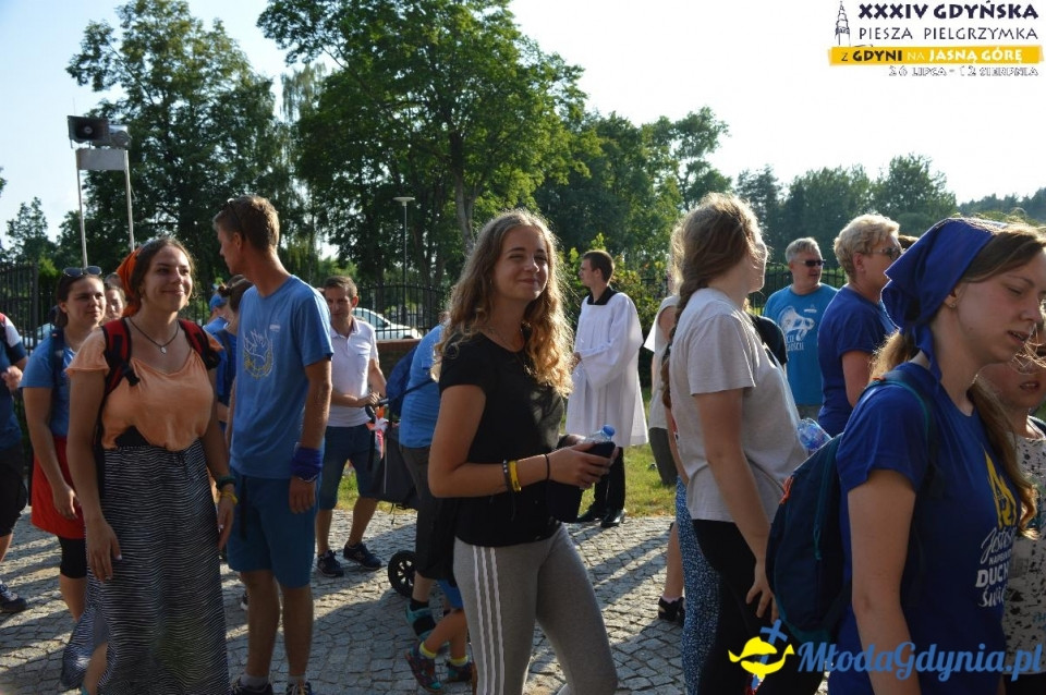 Pielgrzymka 2019 Dzień trzeci - Przywidz - Wysin - Pogódki