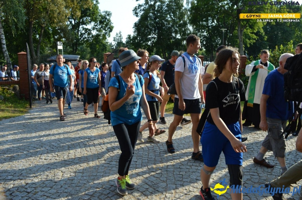 Pielgrzymka 2019 Dzień trzeci - Przywidz - Wysin - Pogódki
