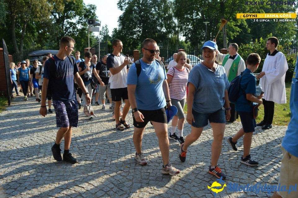 Pielgrzymka 2019 Dzień trzeci - Przywidz - Wysin - Pogódki