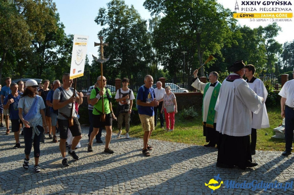 Pielgrzymka 2019 Dzień trzeci - Przywidz - Wysin - Pogódki