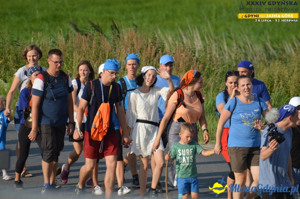 Pielgrzymka 2019 Dzień trzeci - Przywidz - Wysin - Pogódki