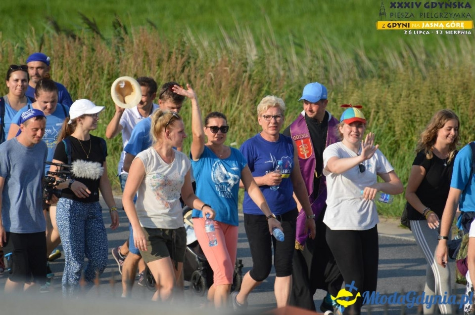 Pielgrzymka 2019 Dzień trzeci - Przywidz - Wysin - Pogódki