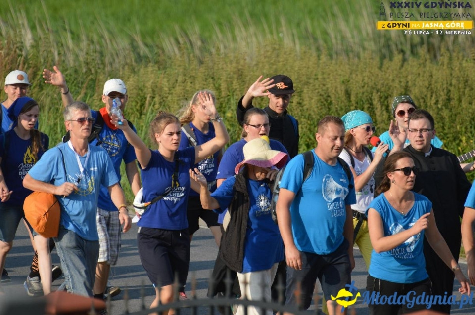 Pielgrzymka 2019 Dzień trzeci - Przywidz - Wysin - Pogódki