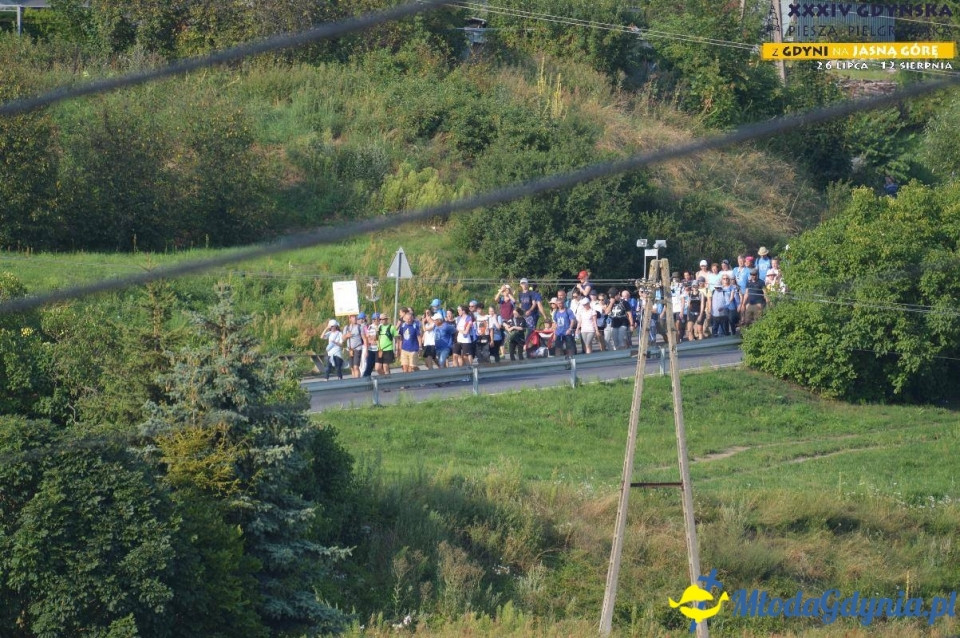 Pielgrzymka 2019 Dzień trzeci - Przywidz - Wysin - Pogódki